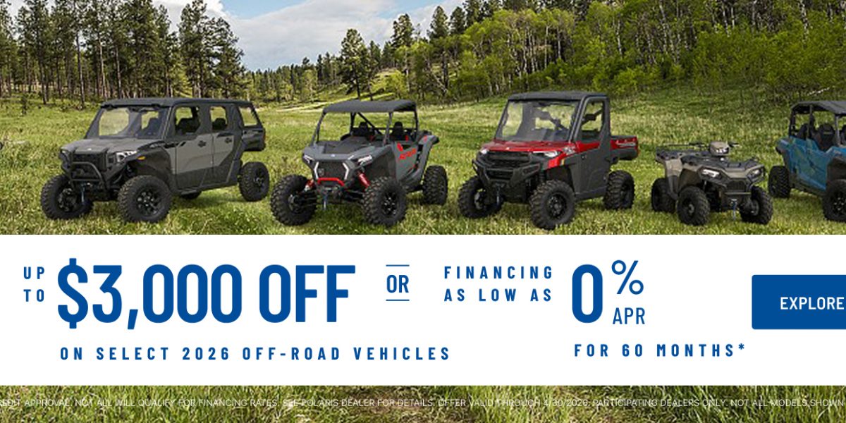 Get Ready to Ride Sales Event