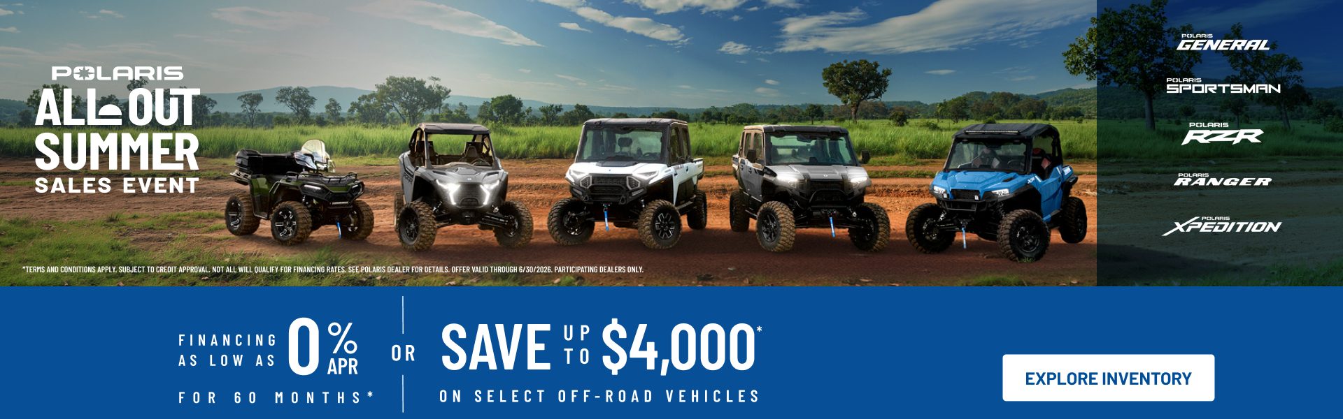 All out Summer Sales Event